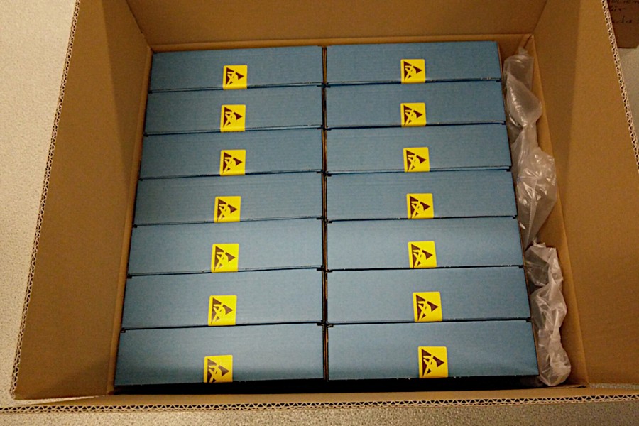 Bild - BTG Elektronik - Impressionen - Logistik - Einzelverpackung in ESD Versandkartons